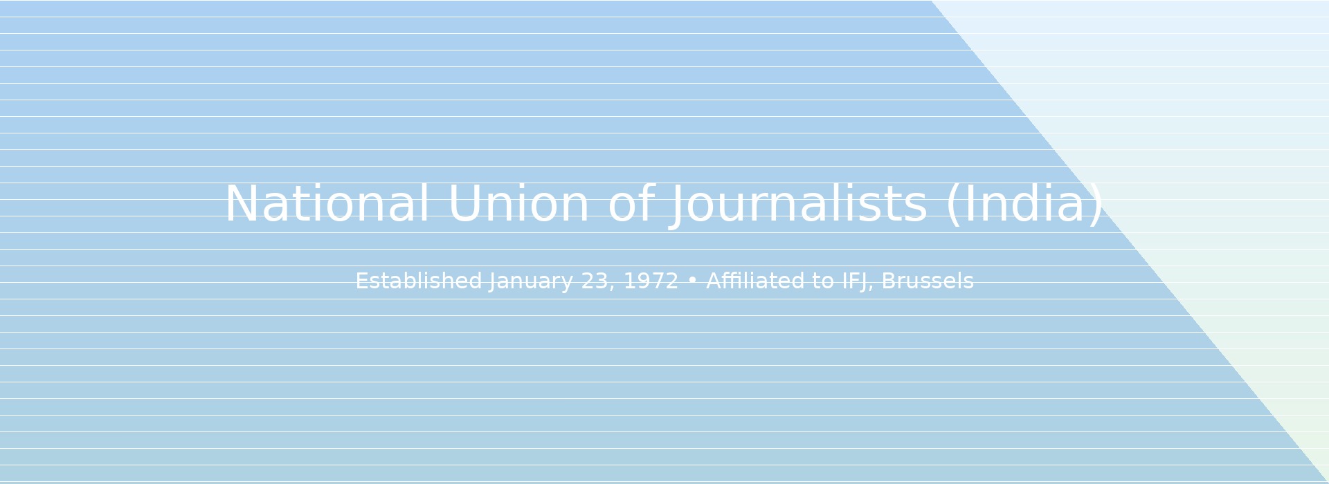 NUJ(I) – Journalists of India
